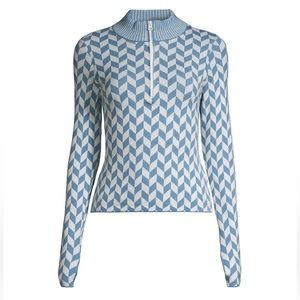 COPY - COPY - Cordova Chevron Merino Wool Ski Sweater